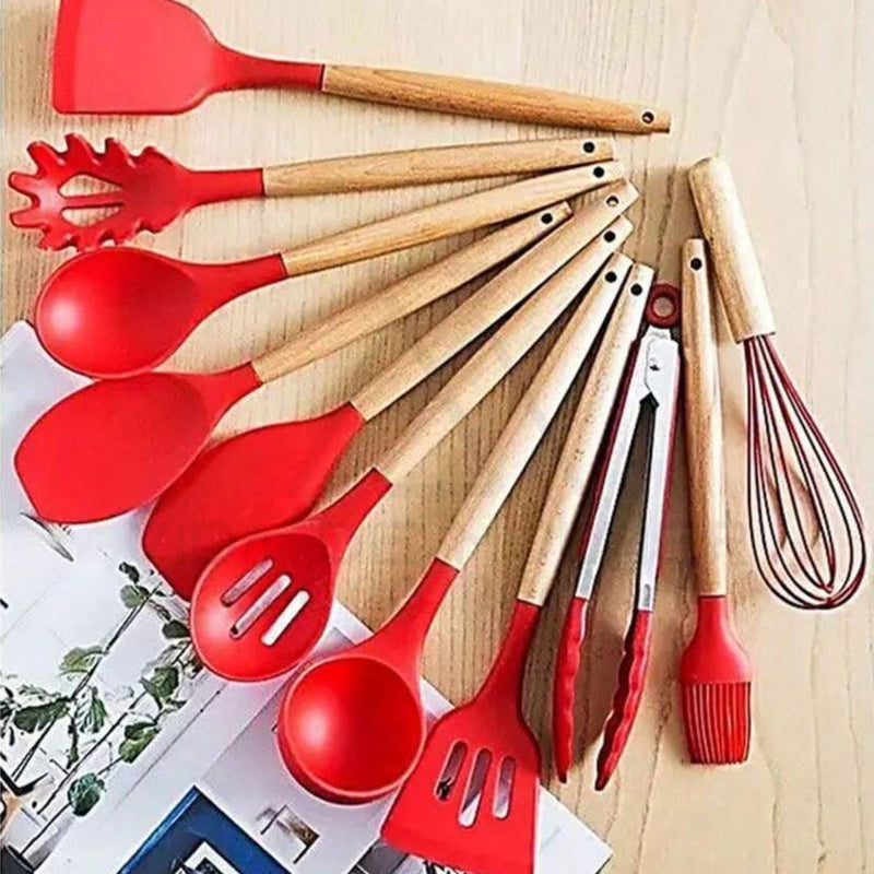 utensílios de cozinha em silicone,  utensilios silicone, cozinha,  kit utensilios cozinha silicone,  jogo de silicone para cozinha, Conjunto de cozinha moderno