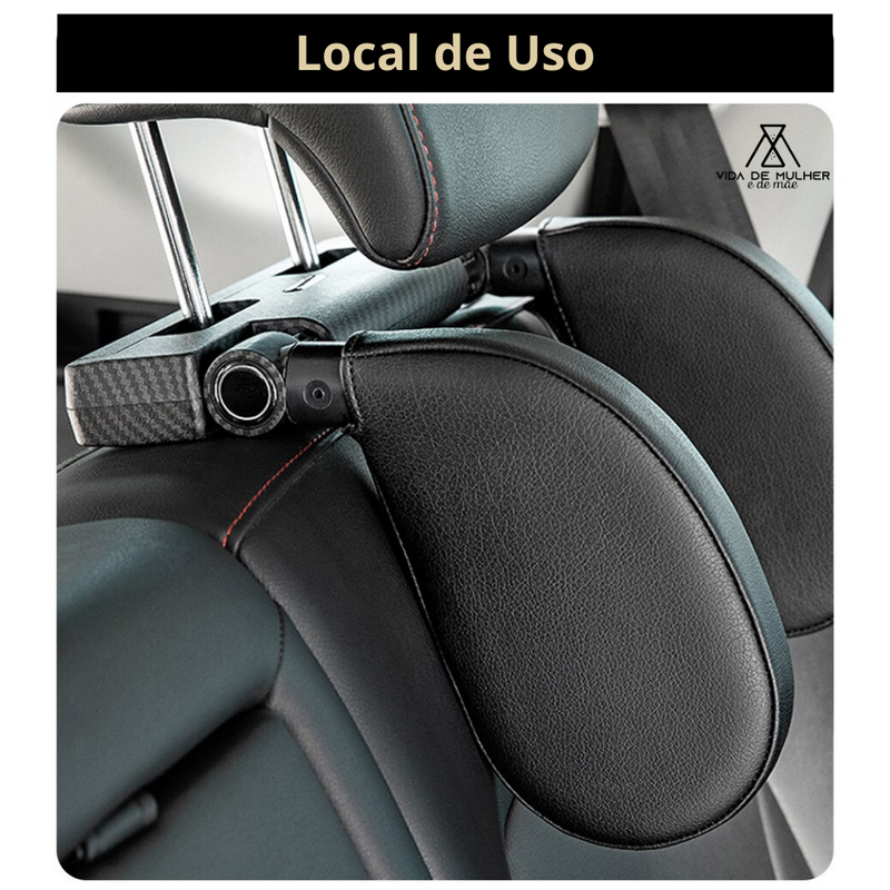 Apoio de cabeça para carro, Conforto para viagem de carro, Proteção para crianças no carro, Suporte de pescoço para viatura, Acessórios de segurança para veículos, Almofada de cabeça ajustável para carro