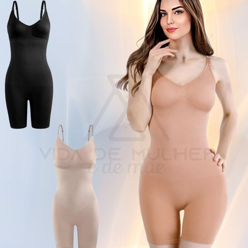 Body modelador,
Body Modelador com Perna,
Roupa interior redutora,
Modelador de corpo para uso diário,
Lingerie modeladora para mulheres,
Body Redutor de cintura,