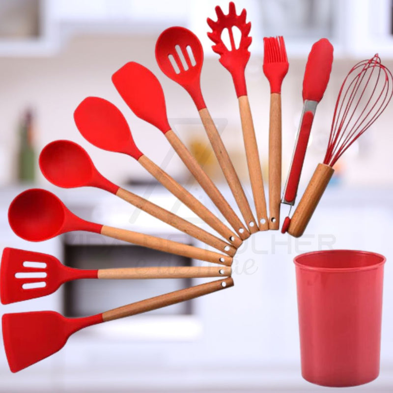 utensílios de cozinha em silicone,  utensilios silicone, cozinha,  kit utensilios cozinha silicone,  jogo de silicone para cozinha, Conjunto de cozinha moderno