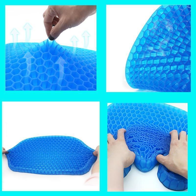 almofada anti escaras, almofada de gel para sentar, almofada gel, almofada ergonómica, almofada de silicone, almofada gel anti escaras